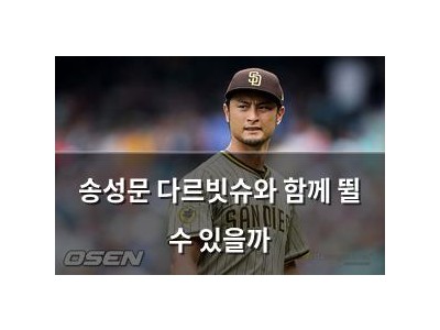송성문 다르빗슈와 함께 뛸 수 있을까